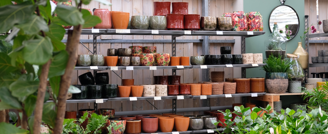 Bloempotten koop je bij tuincentrum Huis & Tuin Hoogeveen!
