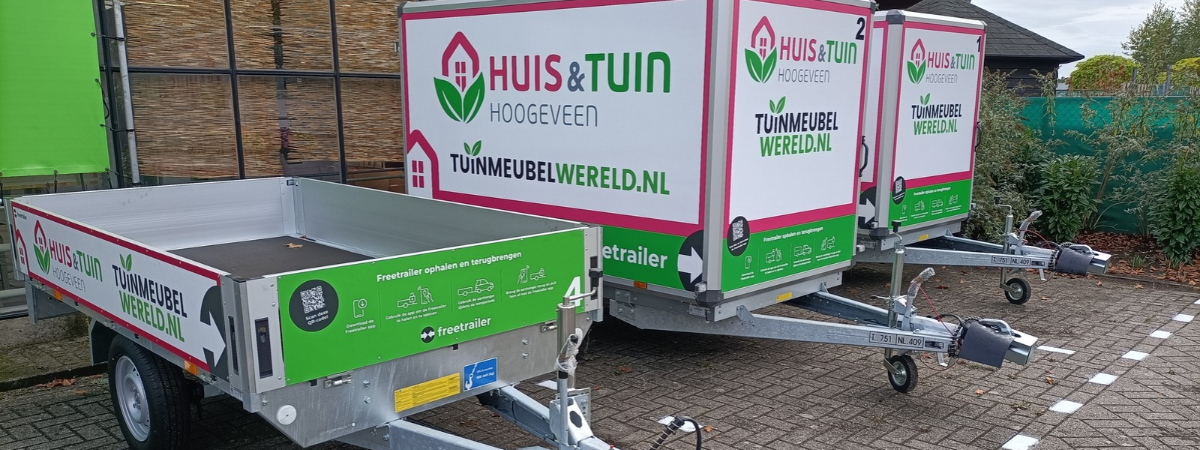 Aanhanger huren bij Huis & Tuin Hoogeveen Aanhanger huren bij Huis & Tuin Hoogeveen