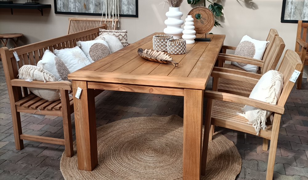JoJo Living: teakhouten tuinmeubels | Huis & Tuin Hoogeveen