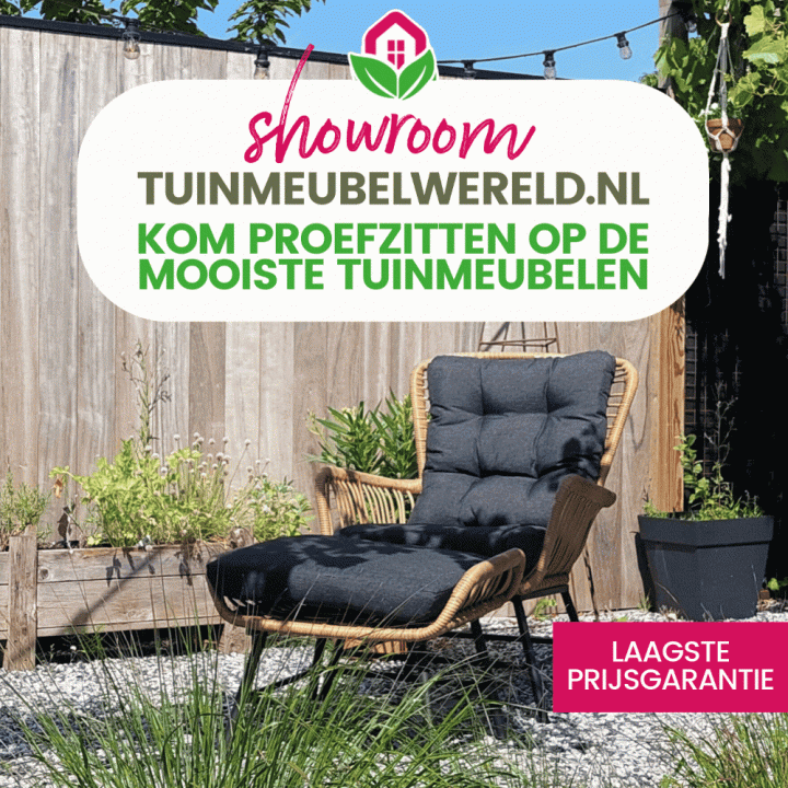 Bezoek de Tuinmeubelwereld.nl showroom in tuincentrum Huis & Tuin Hoogeveen!