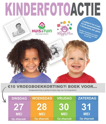 HappyPics Kinderfotografie komt naar Huis & Tuin Hoogeveen