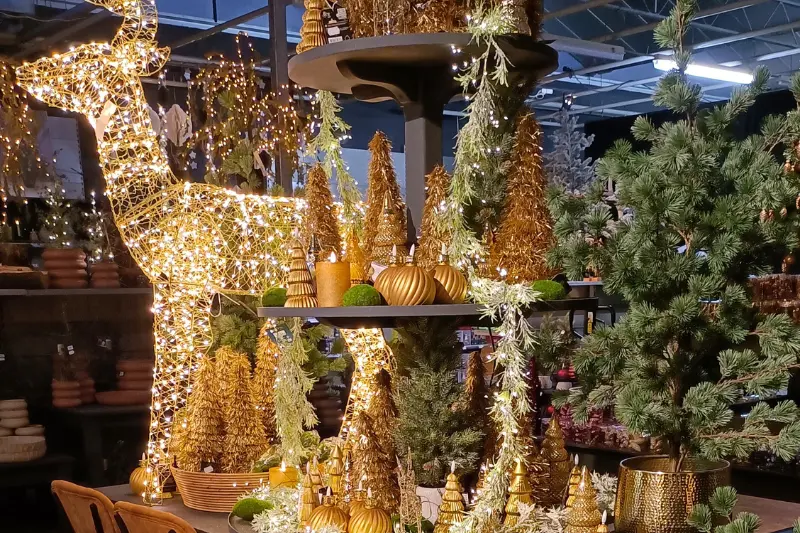 Kerstsfeer bij Huis & Tuin!